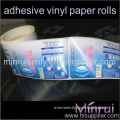 Custom Adhesive Stickers For Cosmetic Bottles,adhesive Vinyl Paper Rolls 